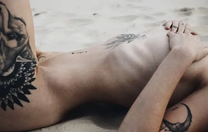 OnlyFans account  tittysandtattoos header 1