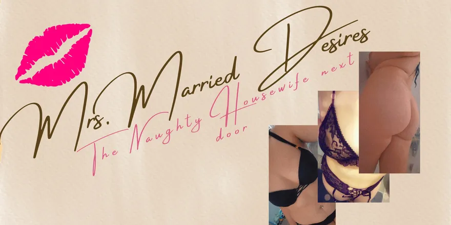 OnlyFans cuenta mrsmarrieddesires header 2