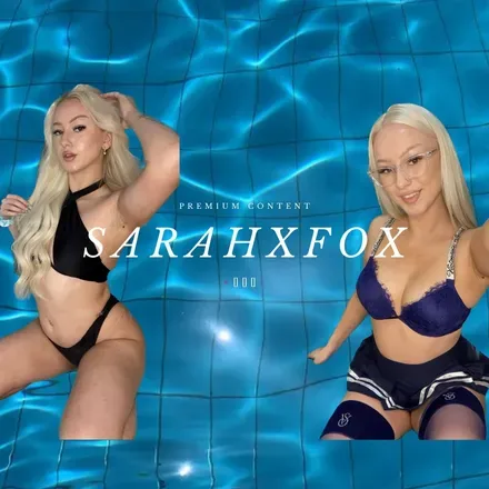 OnlyFans cuenta sarahxfox header 2
