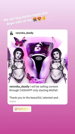 OnlyFans cuenta veronikadeadly header 2