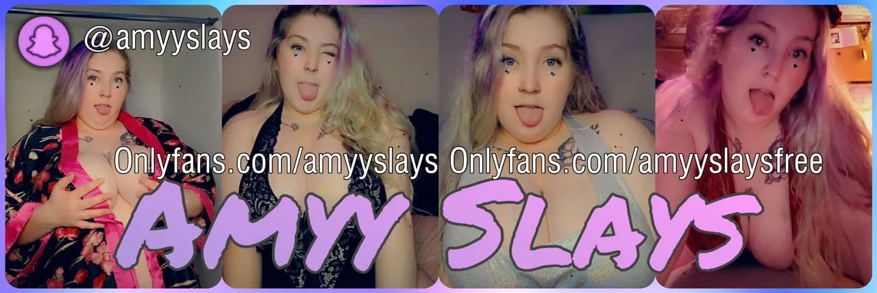 OnlyFans account  amyyslaysfree header 2