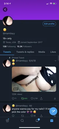 OnlyFans cuenta mamitayy header 2