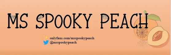 OnlyFans cuenta msspookypeach header 2