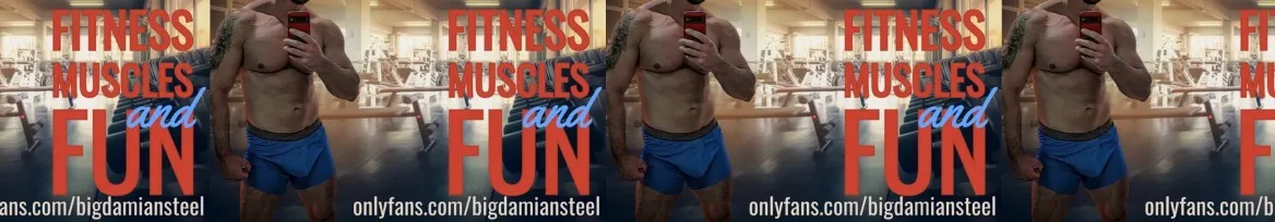 OnlyFans account  bigdamiansteel header 2