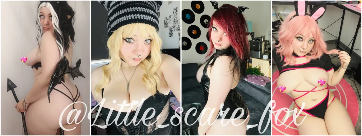 OnlyFans cuenta littlescarefox header 2