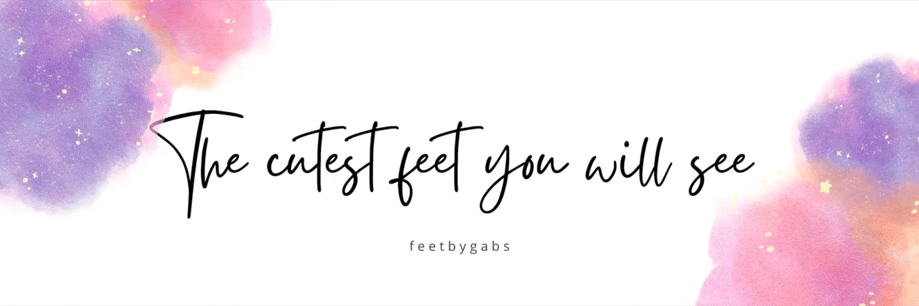 OnlyFans cuenta feetsbygabs header 2