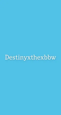 OnlyFans cuenta destinyxthexbbw header 2