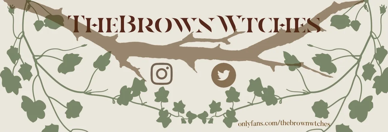 OnlyFans cuenta thebrownwtches header 1