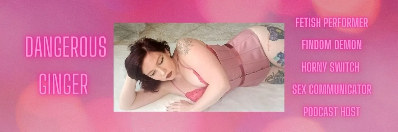 OnlyFans account  demon_ginger header 2