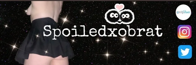 OnlyFans cuenta spoiledxobrat header 2