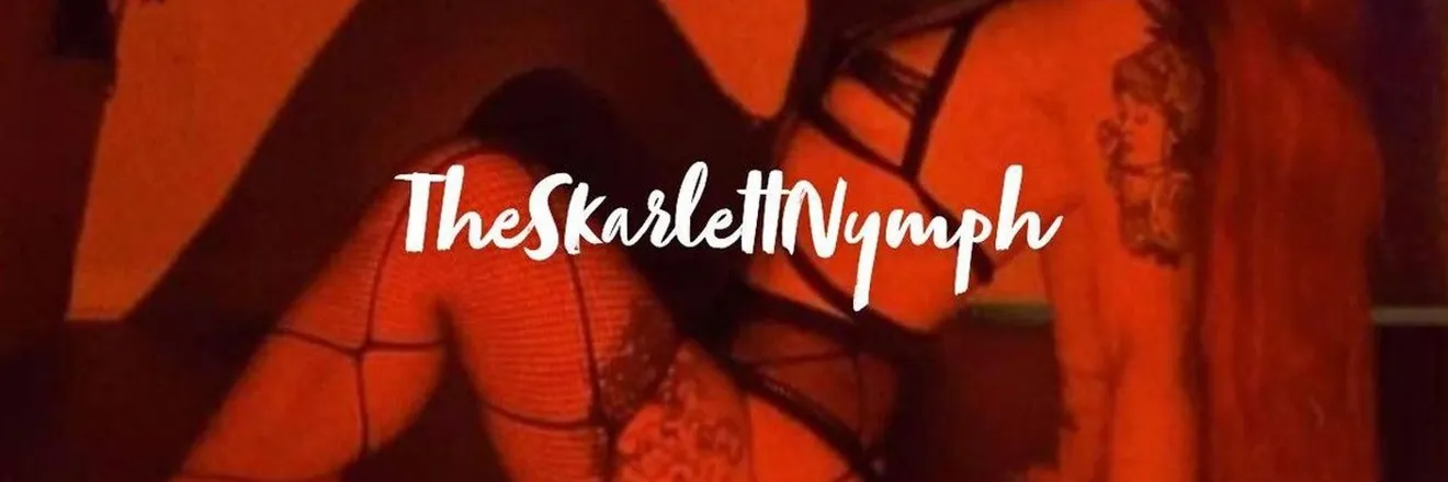 OnlyFans account  theskarlettnymph header 2