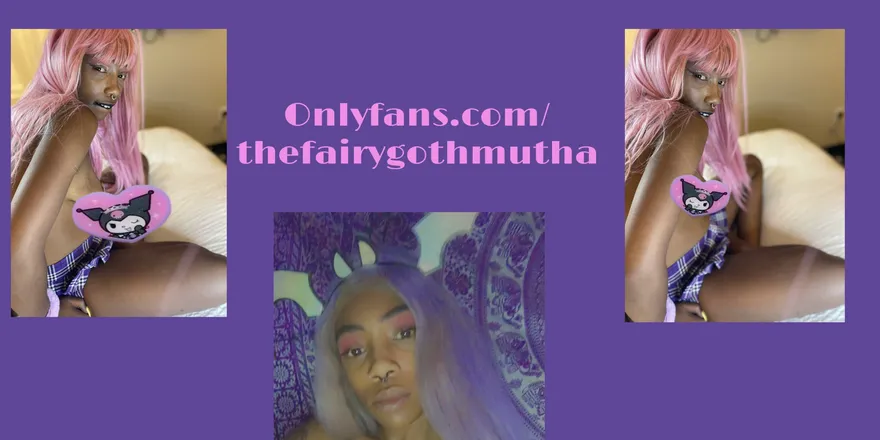 OnlyFans cuenta thefairygothmutha header 2