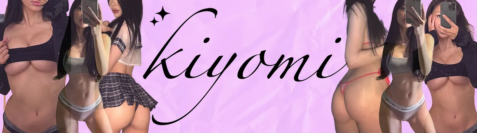 OnlyFans cuenta kiyomi.xo header 2