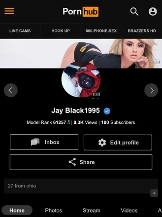 OnlyFans cuenta jayblack1995 header 2