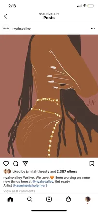 OnlyFans cuenta tropicalthickchocolate header 2