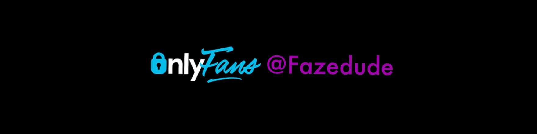 OnlyFans account  fazedude header 2