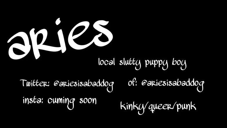 OnlyFans cuenta ariesisabaddog header 2