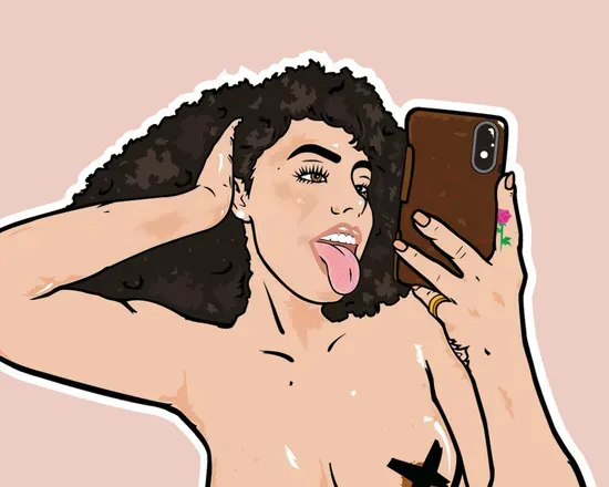 OnlyFans cuenta frostedaliine header 2