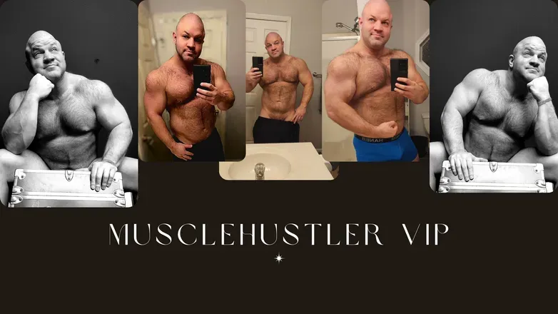 OnlyFans account  musclehustlervip header 2