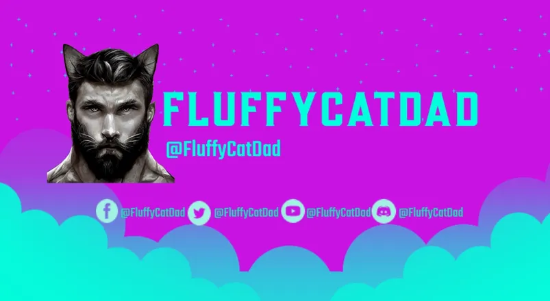 OnlyFans cuenta fluffycatdad header 2