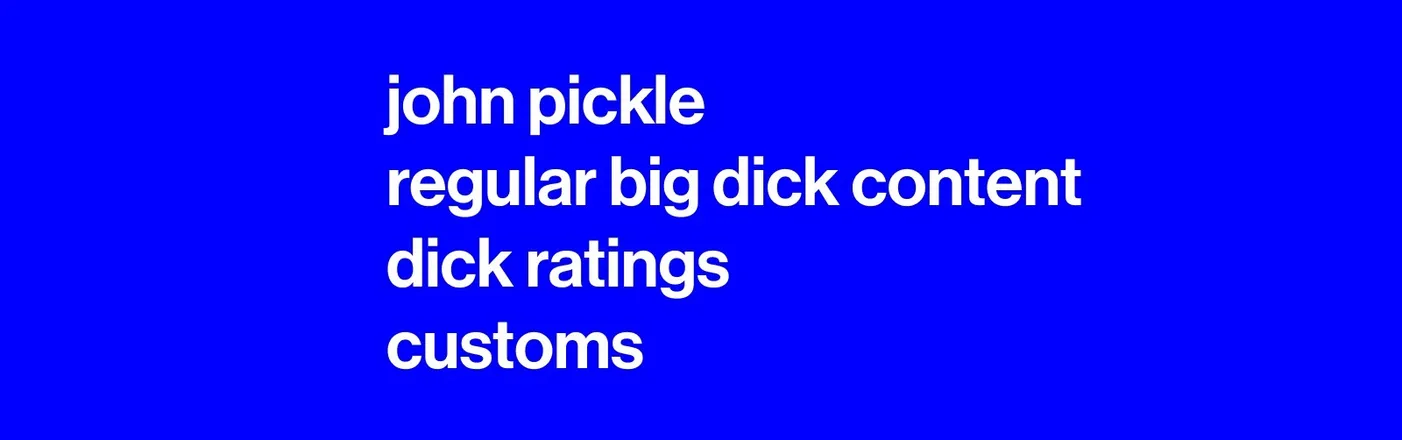 OnlyFans account  johnpickle46 header 2