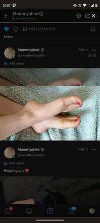 OnlyFans cuenta sweetfeetbubble header 2