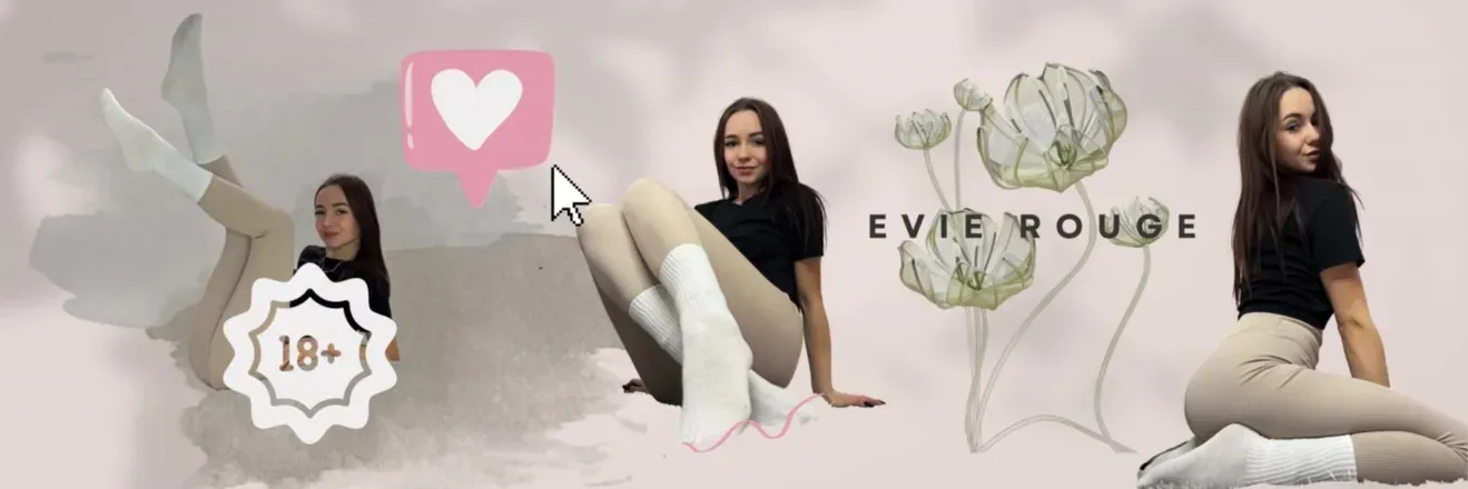 OnlyFans cuenta evie_rouge header 2