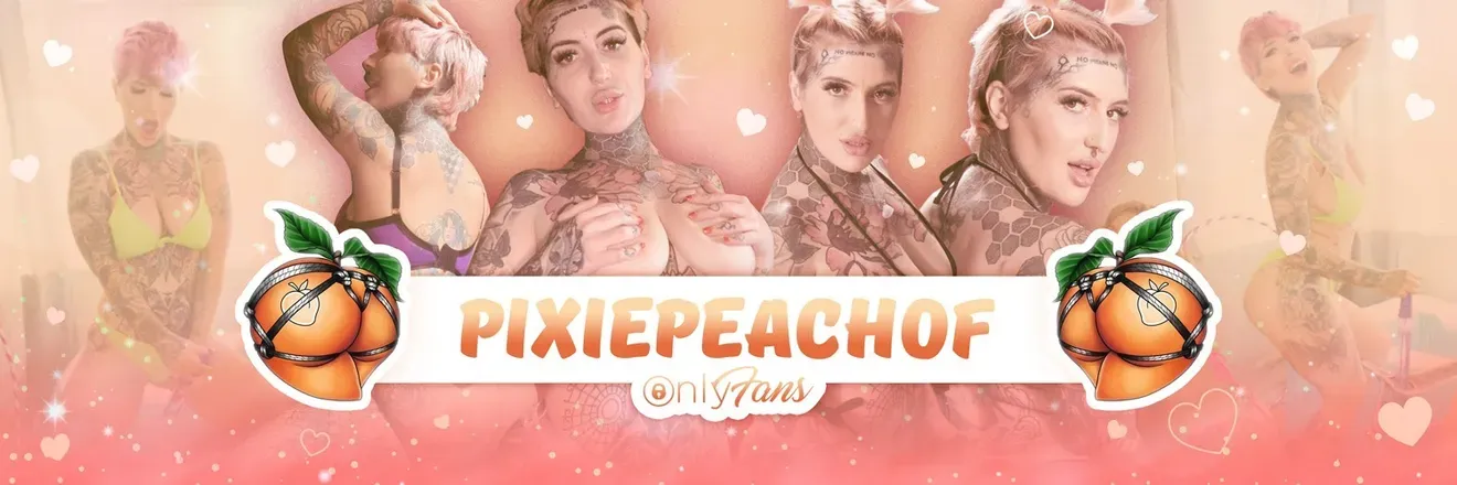 OnlyFans account  pixiepeachvip header 2
