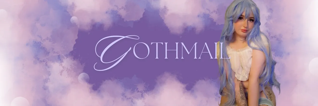 OnlyFans account  gothmail header 2