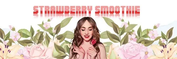 OnlyFans cuenta strawberry-smoothie header 2