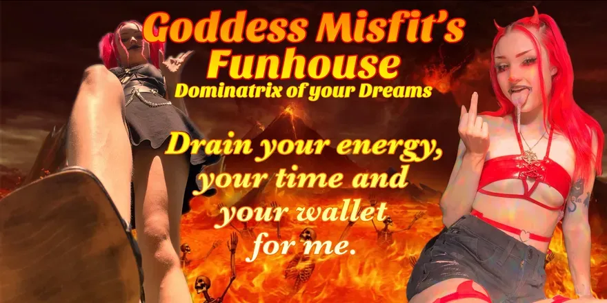 OnlyFans cuenta goddessmisfit header 2