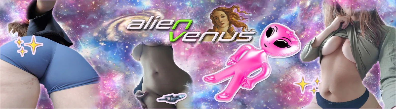 OnlyFans account  alienvenus header 2
