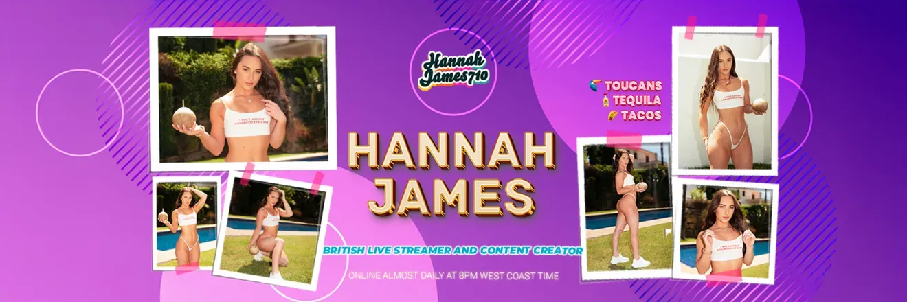 OnlyFans cuenta hannahjamesfree header 2