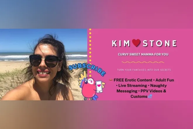 OnlyFans account  kimberly_curvymommy header 2