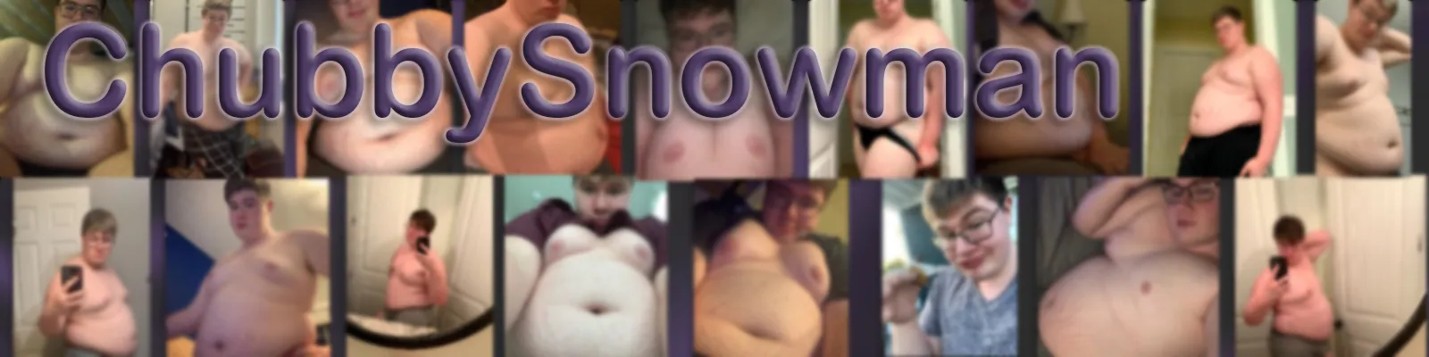OnlyFans cuenta chubbysnowman header 2