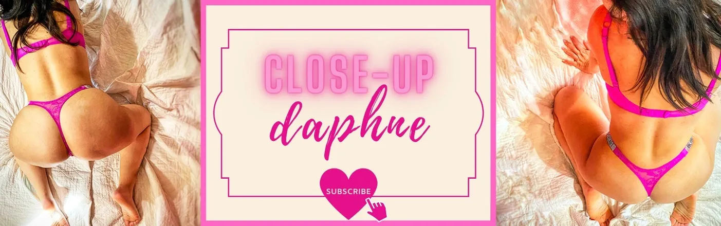 OnlyFans account  closeupdaphne header 2