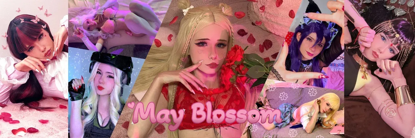 OnlyFans cuenta mayblossomflower header 2