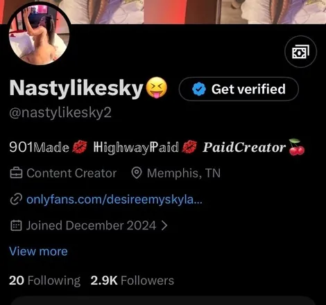 OnlyFans cuenta nastylikesky header 2