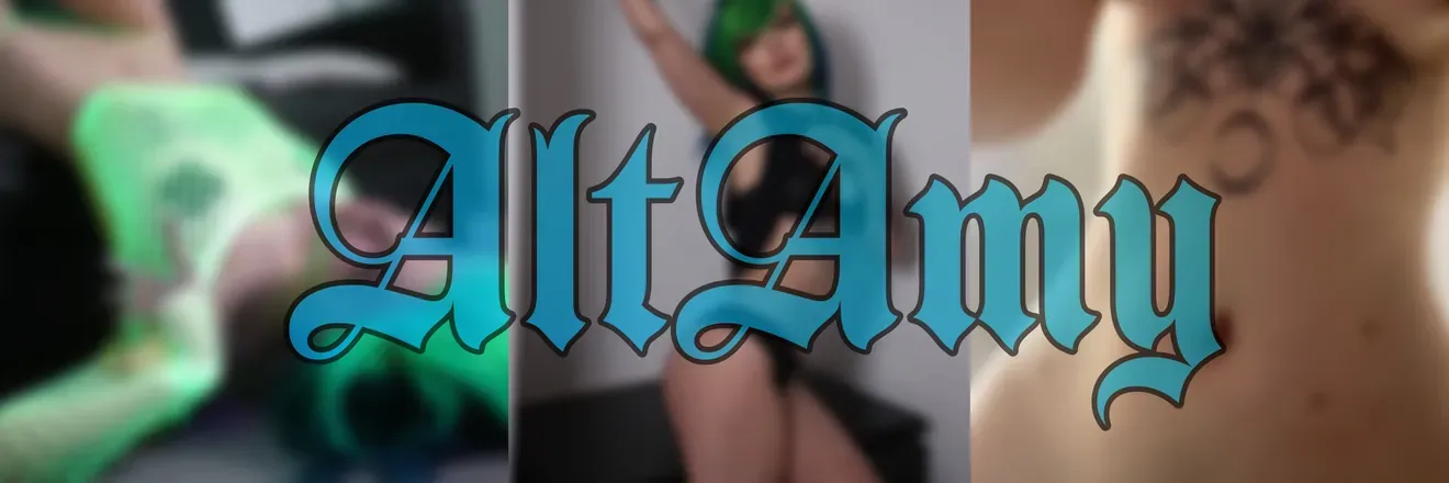 OnlyFans account  alt0amy header 2