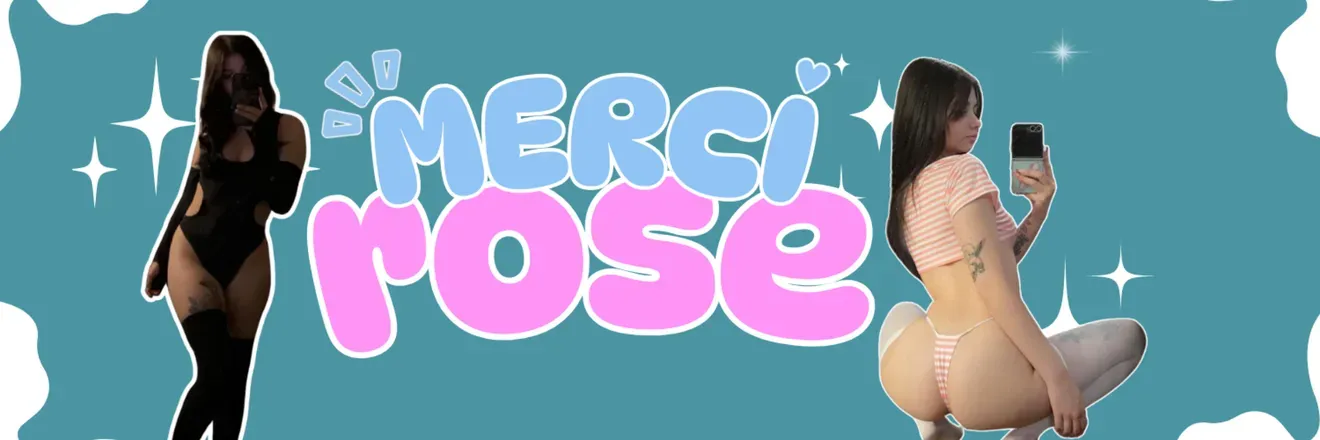 OnlyFans cuenta mercirosexxx header 2