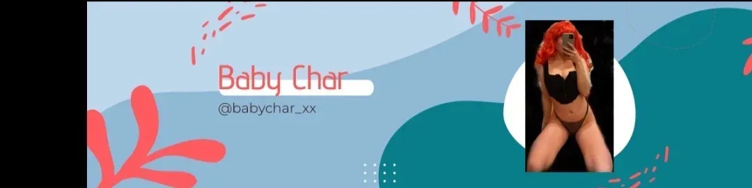 OnlyFans account  babychar_xx header 2