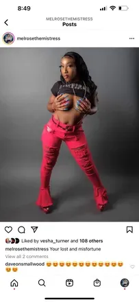OnlyFans cuenta melrosethemistress avatar 1
