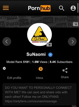 OnlyFans cuenta sunaomisavage header 2