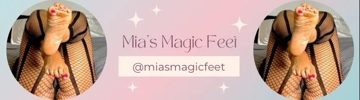 OnlyFans cuenta miasmagicfeet header 2