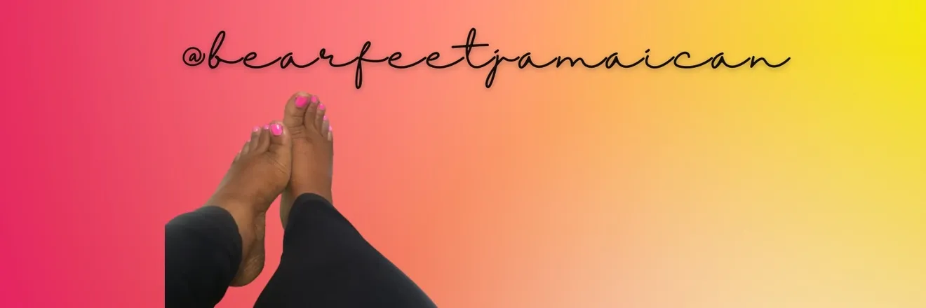 OnlyFans cuenta barefeetjamaican header 2