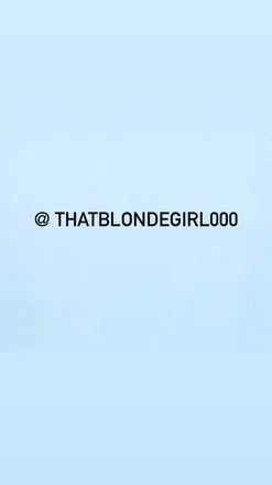 OnlyFans account  thatblondegirl000 header 2