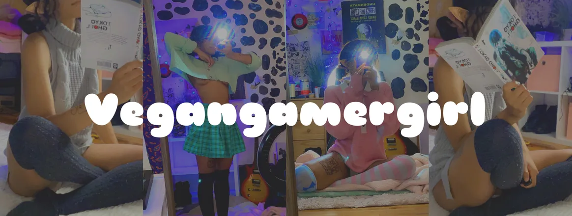 OnlyFans cuenta vegangamergirl1 header 2