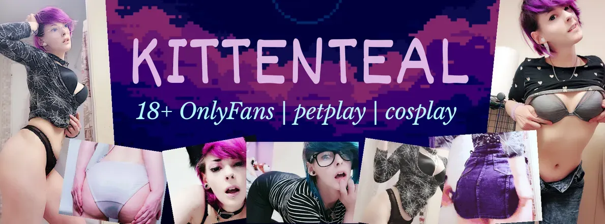 OnlyFans cuenta kittenteal header 2