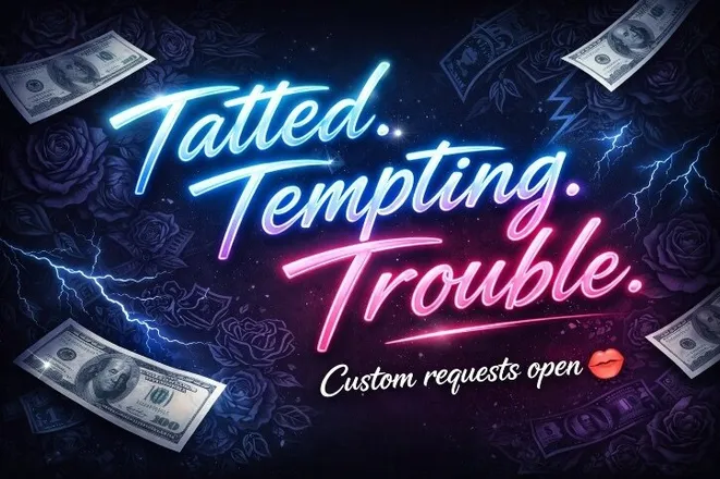 OnlyFans cuenta tattedtease4u header 2