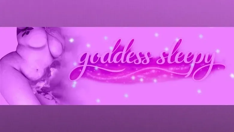 OnlyFans cuenta goddess_sleepy header 2